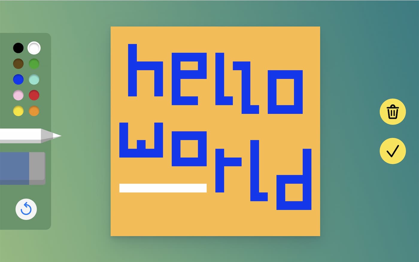 Desktop view of the Tate Draw website