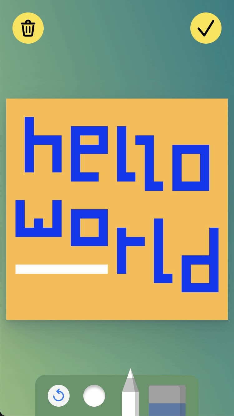 Mobile view of the Tate Draw website